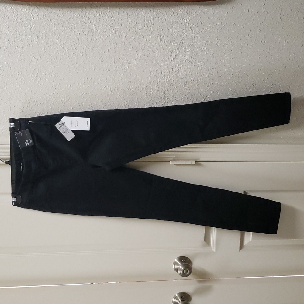 Express High Waisted Pull-On Skinny Jeans